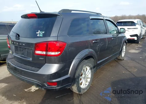 2014 Dodge Journey Sxt из США, поврежденный, VIN 3C4PDCBG5ET187230